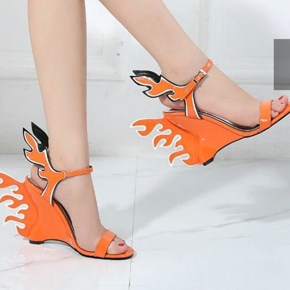 FLAMING HOT SANDALS